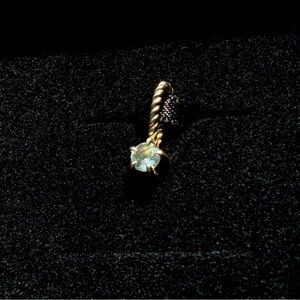 Catbird Little Star Birthstone Charm